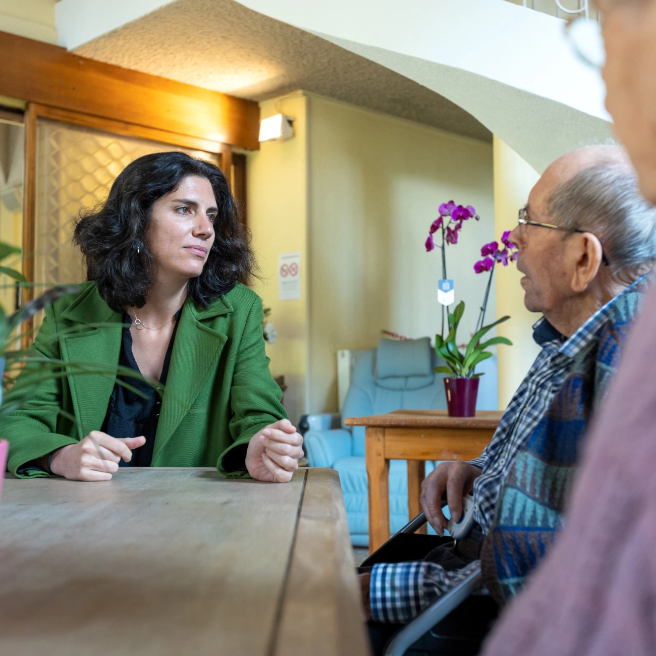 Relation avec les familles | Ehpad en île-de-France | Clinalliance