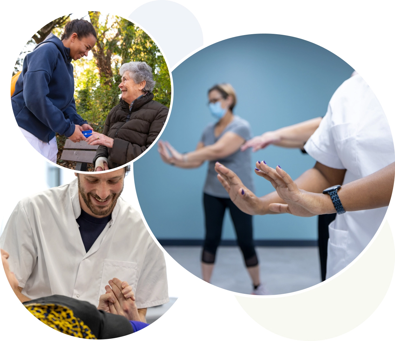 Image montrant collage de trois photos | Clinalliance Maurepas