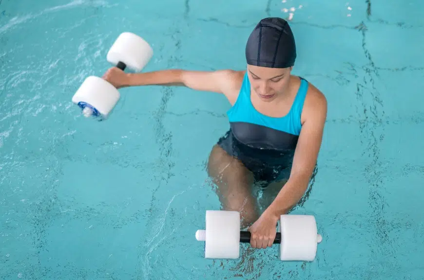 Récupération sportive par balnéothérapie