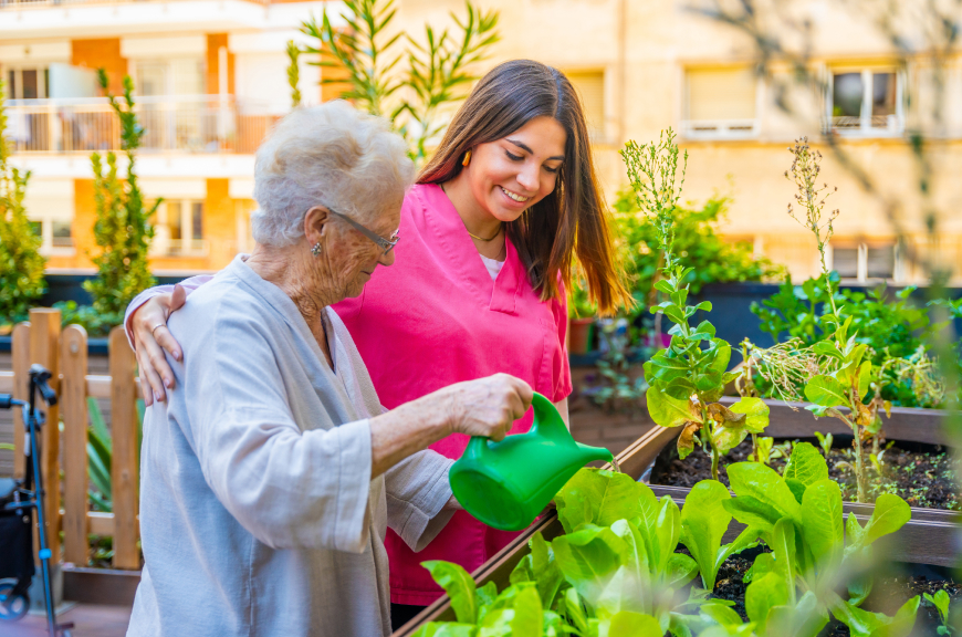 Les activités extérieures en Ehpad | Clinalliance | Ehpad